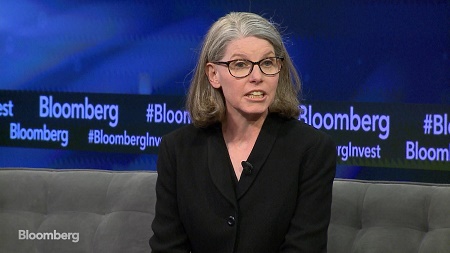 Christine Harper at the Bloomberg Invest Summit in New York